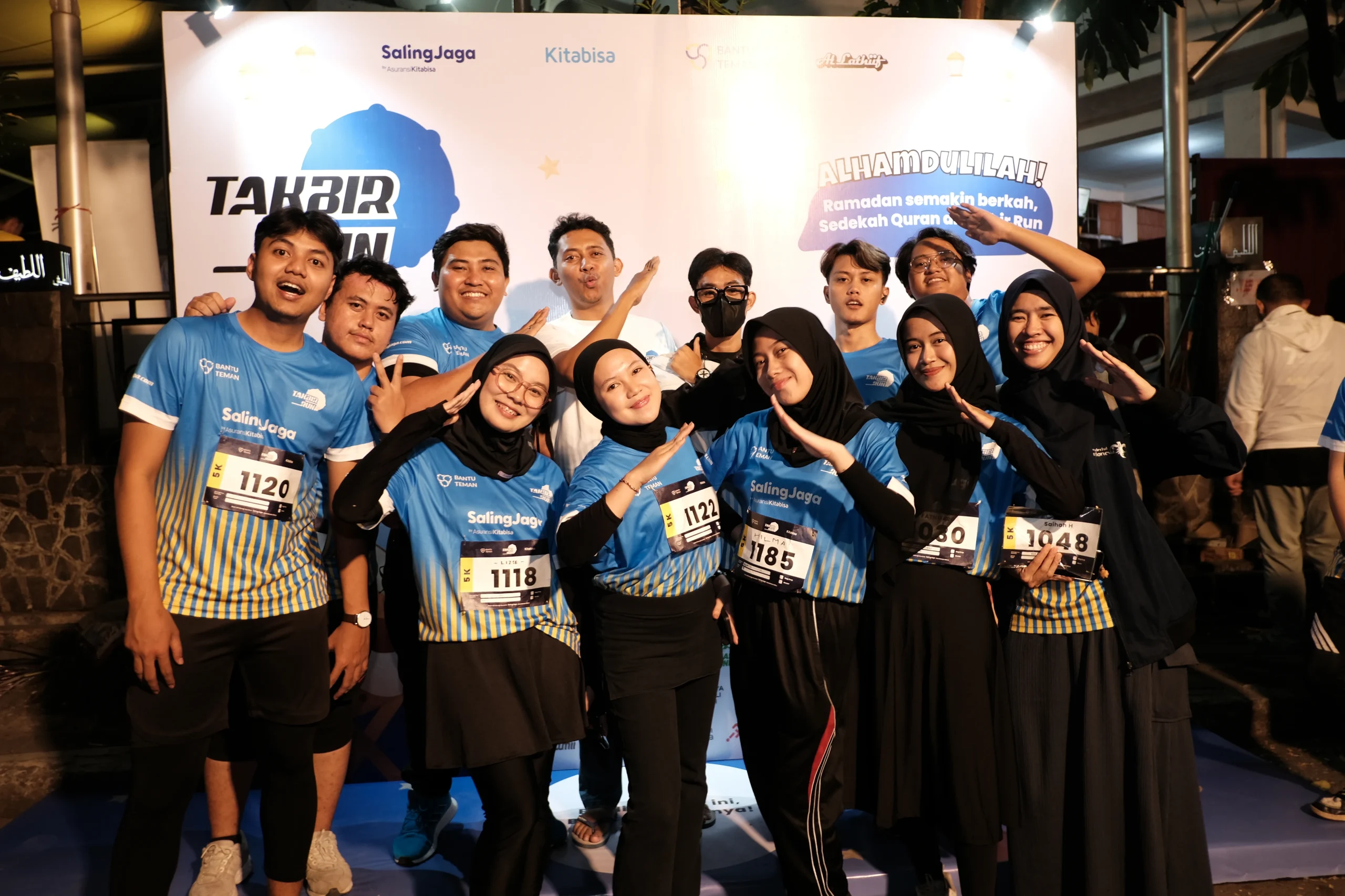 Takbir run bantu teman indonesia kitabisa