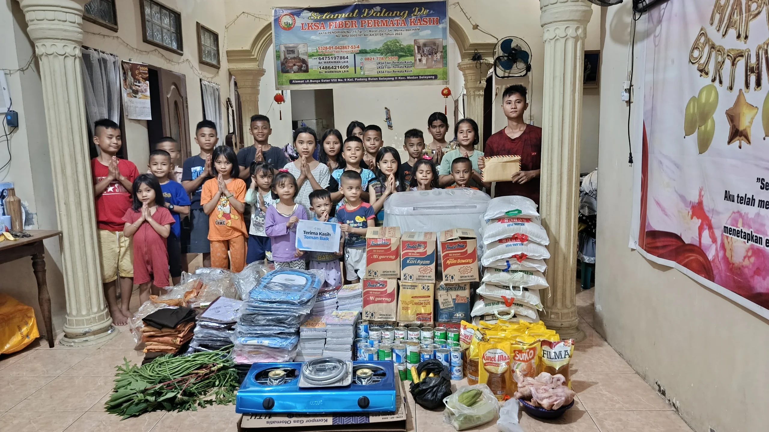 Penyaluran Panti Asuhan Fiber